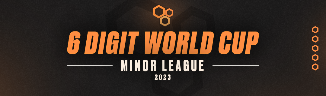 6 Digit World Cup 2023 Minor League
